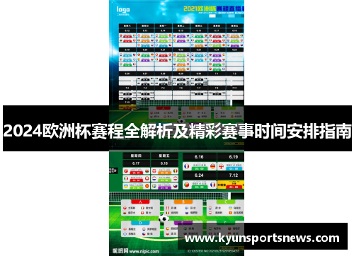 2024欧洲杯赛程全解析及精彩赛事时间安排指南